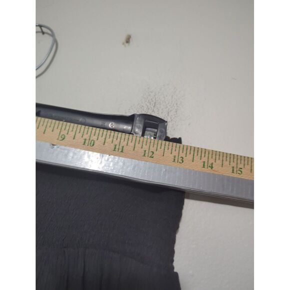 Aerie Womens Black Elastic Band Ruffle Mini Skirt Size Small - Picture 4 of 6